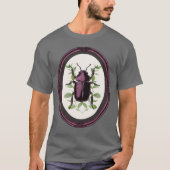 フレーム入りクワガタ Tシャツ (正面)