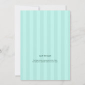 フレーム内のかわいいテディベア |赤ちゃんシャワーの招待 招待状 (裏面)