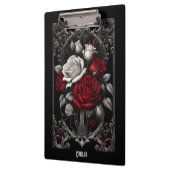 フレーム内のゴシックバラ華美 クリップボード (左)