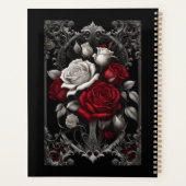 フレーム内のゴシックバラ華美 プランナー手帳 (裏面)