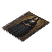 フレーム内のゴシック華美女性 ノートブック (左側)