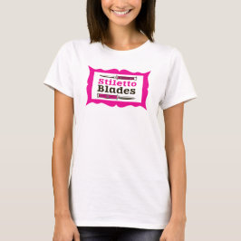 フレーム内のStilettoブレード Tシャツ
