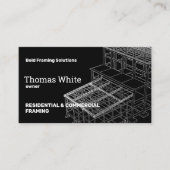 フレーム契約者ブラック 名刺 (正面)