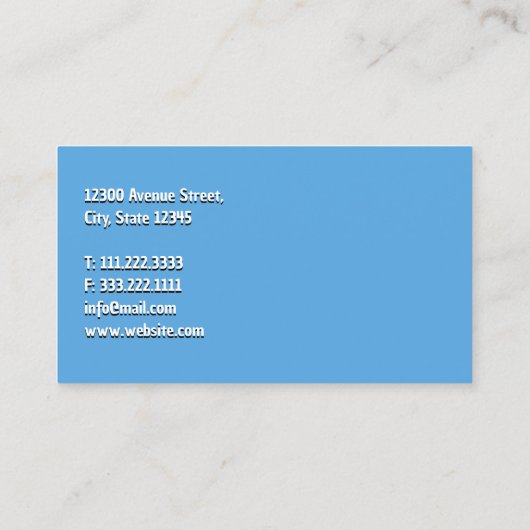 フレーム契約者 名刺 (裏面)