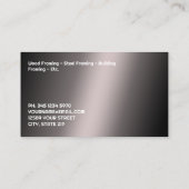 フレーム契約者 名刺 (裏面)
