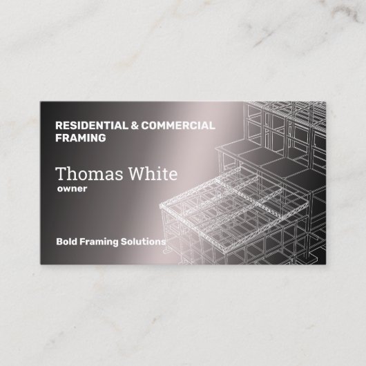 フレーム契約者 名刺 (正面)