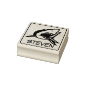 フレーム無地のとイメージ – SHARK +アイディア ラバースタンプ (スタンプ)