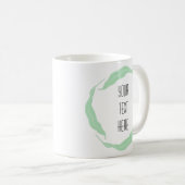 フレーム芸術的独自のコーヒーマグを作成 コーヒーマグカップ (正面右)