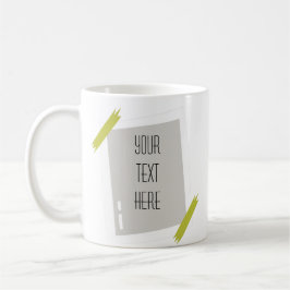 フレーム芸術的独自のコーヒーマグを作成 コーヒーマグカップ