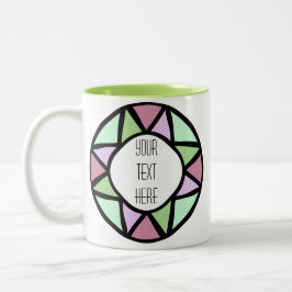 フレーム芸術的独自の2トーンコーヒーマグを作成 ツートーンマグカップ