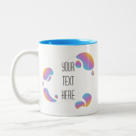 フレーム芸術的独自の2トーンコーヒーマグを作成 ツートーンマグカップ