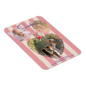 フレーム華美3 Photo 1stクリスマスマイルストーンカード マグネット (右側)