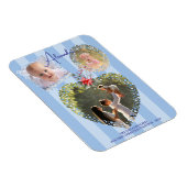 フレーム華美3 Photo 1stクリスマスマイルストーンカード マグネット (右側)