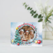 フレーム霜の降りた休日 シーズンポストカード (スタンド正面)