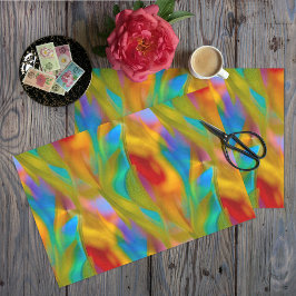 フレーム鮮やかルック抽象芸術ガラスの切り離 薄葉紙