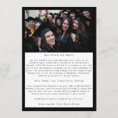 フレーム2写真高校2024卒業 案内状 (裏面)