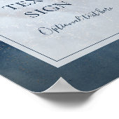 フレーム カードとギフトをカスタマイズした天の空 ポスター (角)