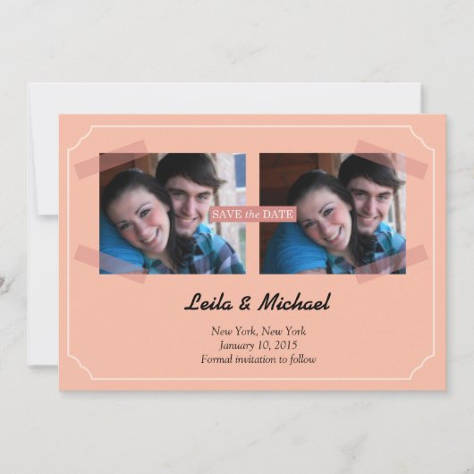 フレーム セーブザデート (正面)