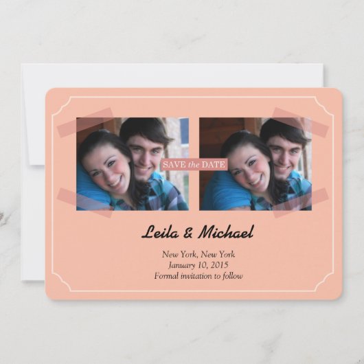 フレーム セーブザデート (正面)