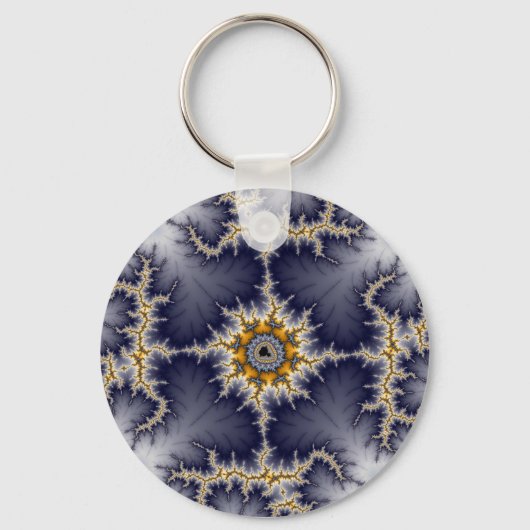 フレーム – フラクタル キーホルダー (正面)