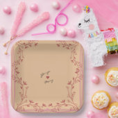 フレーム ペーパープレート (パーティー)