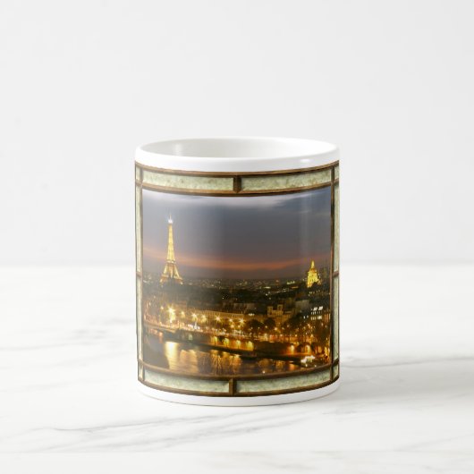 フレーム・マグカップの夜素朴のフレーム コーヒーマグカップ (中央)