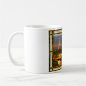 フレーム・マグカップの夜素朴のフレーム コーヒーマグカップ (左)