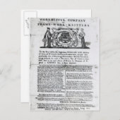 フレーム・ワーク・ニットの崇高な会社へ ポストカード (正面/裏面)