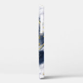 フレーム – 金ゴールド – 大理石 – きらめき Case-Mate iPhoneケース (裏面 / 左)