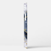 フレーム – 金ゴールド – 大理石 – きらめき Case-Mate iPhoneケース (裏面 / 右)