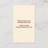 フレームCinco de Mayoメキシコ 名刺 (裏面)