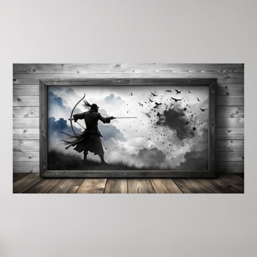 フレームtvデザイン ポスター (正面)