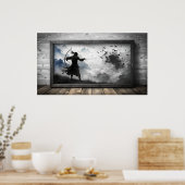 フレームtvデザイン ポスター (キッチン)