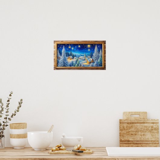 フレームtvデザイン ポスター (キッチン)