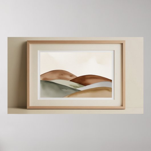 フレームtvデザイン ポスター (正面)