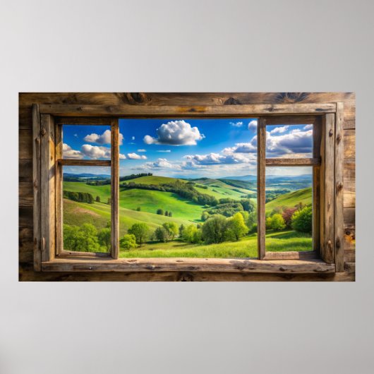 フレームtvデザイン ポスター (正面)