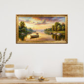 フレームtvデザイン ポスター (キッチン)