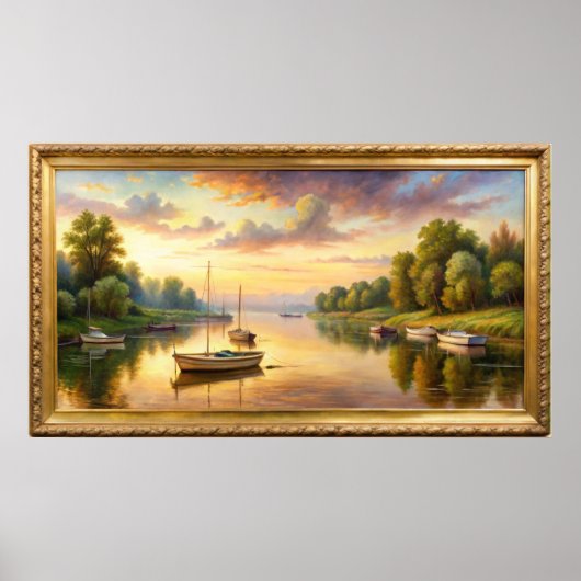 フレームtvデザイン ポスター (正面)