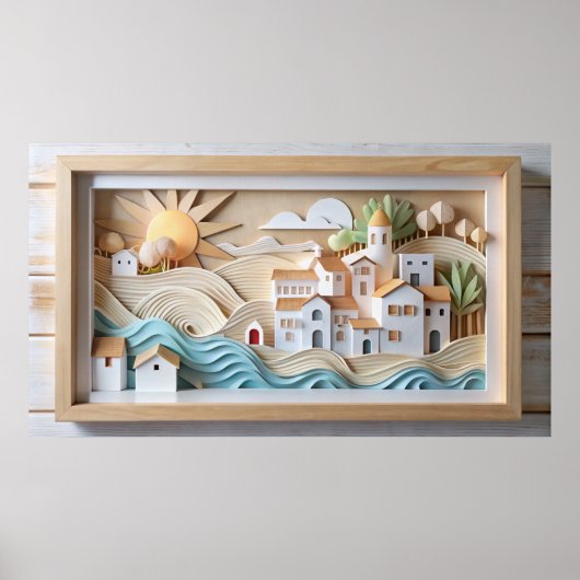 フレームtvデザイン ポスター (正面)