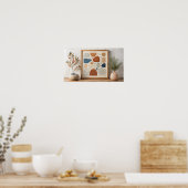 フレームtvデザイン ポスター (キッチン)