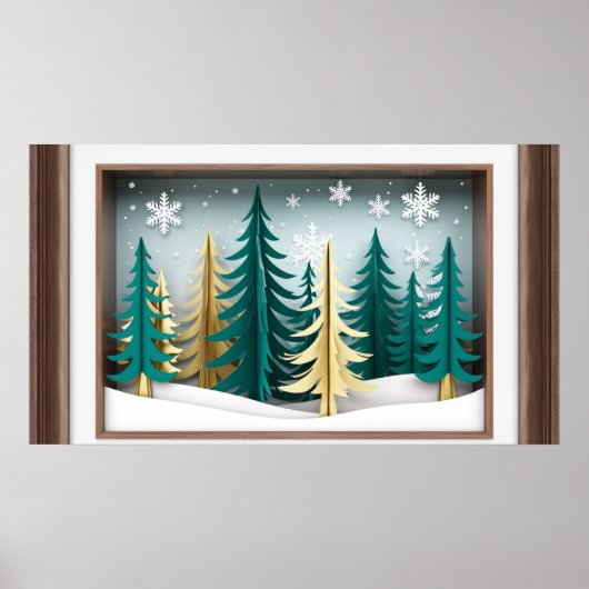 フレームtvデザイン ポスター (正面)