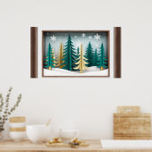 フレームtvデザイン ポスター (キッチン)