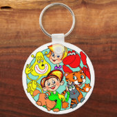 フレーリシェグルッペフォンキンデルンウントティエレン キーホルダー (正面)