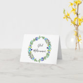 フレーリヒャーミットソマー カード (黄色い花)