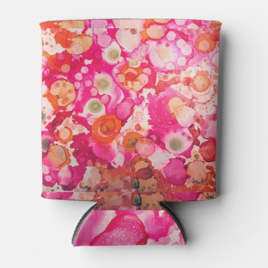 フレー太陽のボホ抽象芸術ビクールール 缶クーラー (正面)