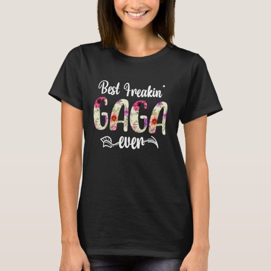 フレー最高のキンがガガ常に幸せな母の日ママgra tシャツ (正面)