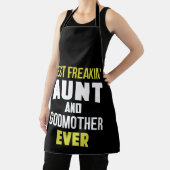 フレー最高のキンの叔母とゴッドマザーエバー エプロン (インサイチュ)