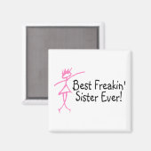 フレー最高のキンシスター・エバー マグネット (正面/裏面)