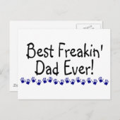 フレー最高のキンパパエバー ポストカード (正面/裏面)