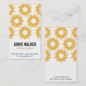 フレー華美クス |ゴールデン 名刺 (正面/裏面)